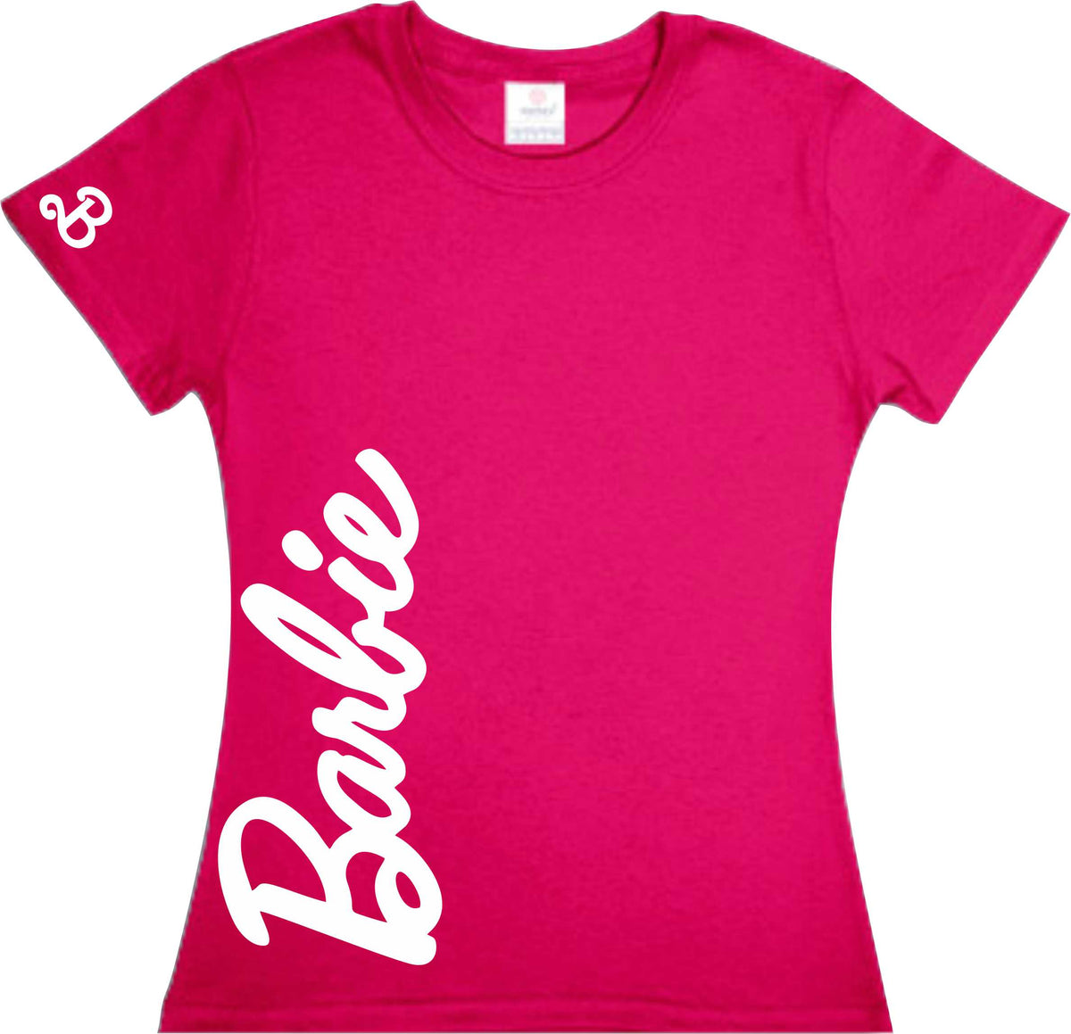 Playera Barbie Vertical manga corta Dama / Caballero / Infantil