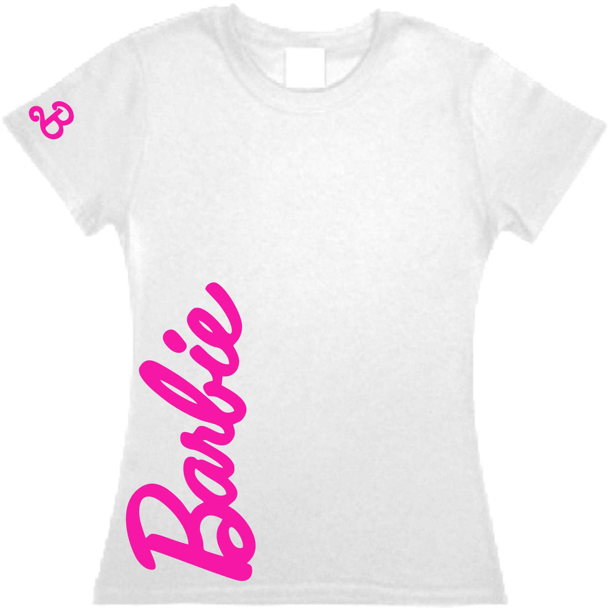 Playera Barbie Vertical manga corta Dama / Caballero / Infantil