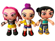 Cargar imagen en el visor de la galería, Set Demon Hunters Peluche 3 piezas Rumi, Mira y Zoey
