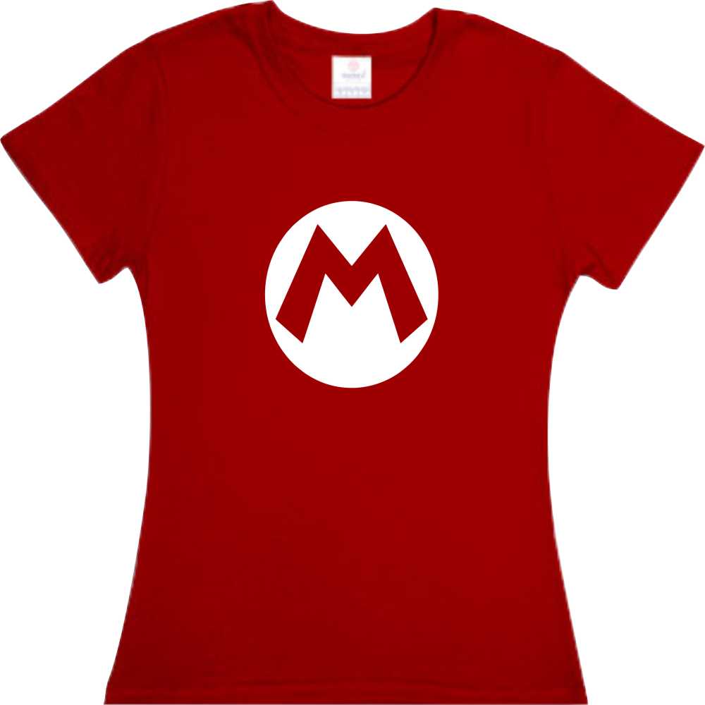 Playera Mario Gamer Mario Mod 1 Dama/Caballero/Infantil Halloween Cosplay