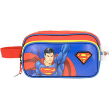 Cargar imagen en el visor de la galería, Superman Set Mochila Escolar y lapicera con capa Dc Comics Set Con 2 piezas Azul/Rojo
