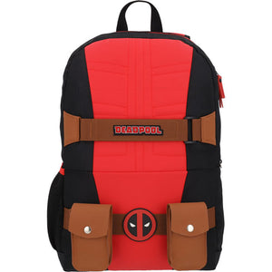 Deadpool Mochila Escolar Marvel  Rojo