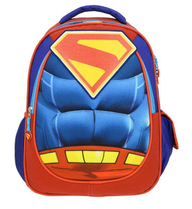 Superman Mochila Escolar Hero Armor Dc Comics Back Pack