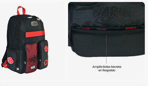 Naruto Mochila Itachi Akatzuki Portalaptop