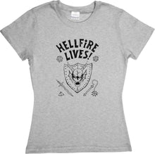 Cargar imagen en el visor de la galería, Playera Hellfire Lives Stranger Things 5 corte caballero, Dama, Infantil o juvenil
