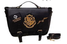 Cargar imagen en el visor de la galería, Mochila Harry Potter Hogwarts Mini Portafolio Bolso Quidditch Plataforma 9 3/4 Bolsa Camel
