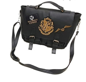 Mochila Harry Potter Hogwarts Mini Portafolio Bolso Quidditch Plataforma 9 3/4 Bolsa Camel