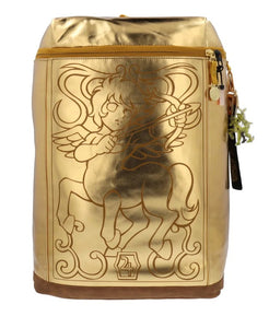 Caballeros del Zodiaco Mochila Sagitario Armadura Dorada Edicion Limitada