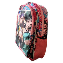 Cargar imagen en el visor de la galería, Demon Hunters Set Escolar Mochila y Lapicera Guerreras Rosa

