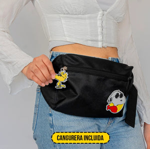 Snoopy Mochila Grande con cangurera Peanuts