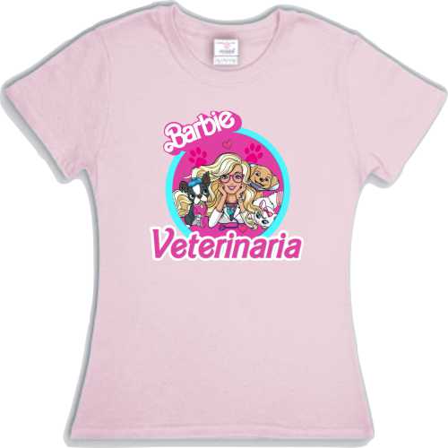 Playera Barbie Profesionistas Dama varias profesiones