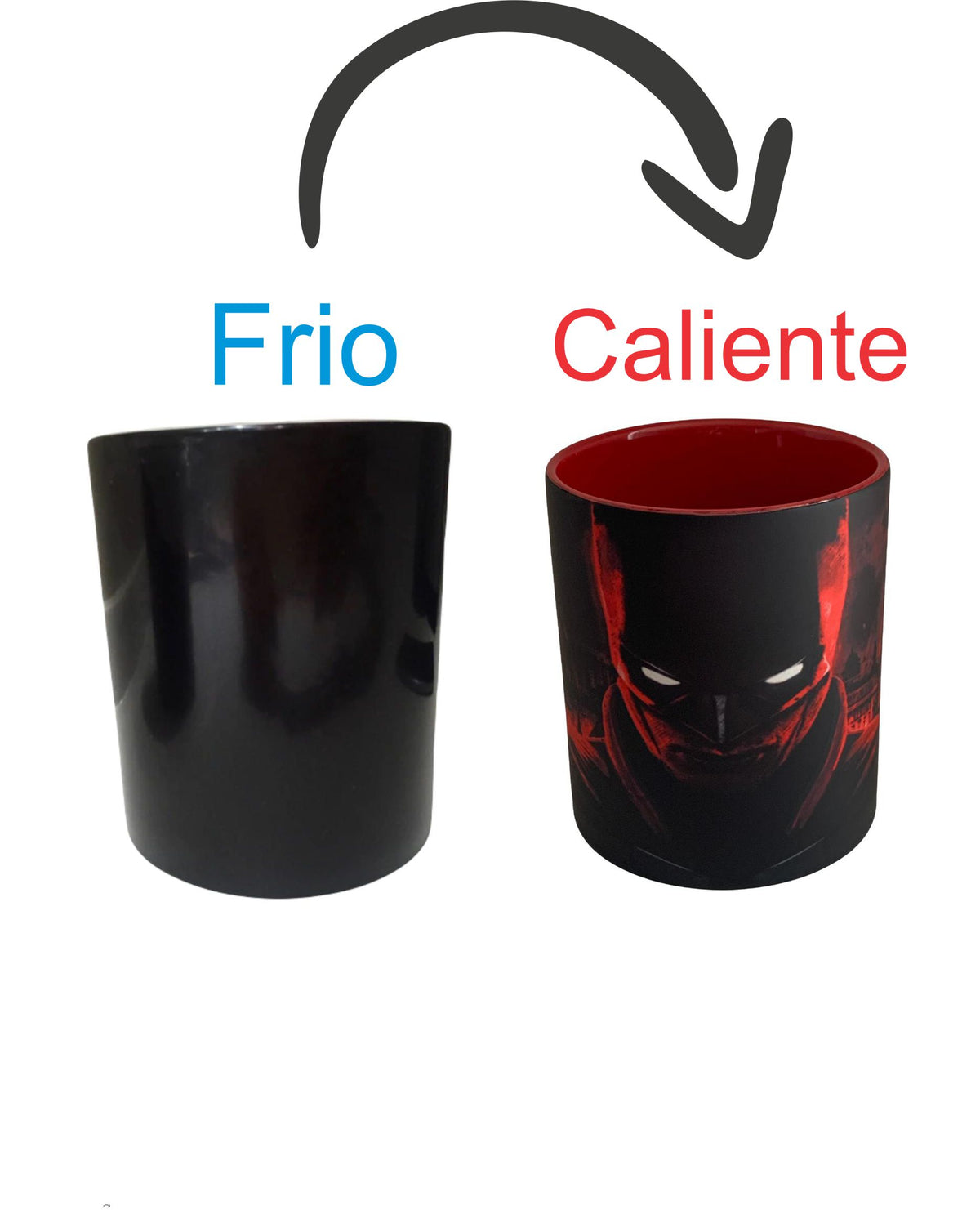 The Batman Taza Magica Termica Tarro MD1