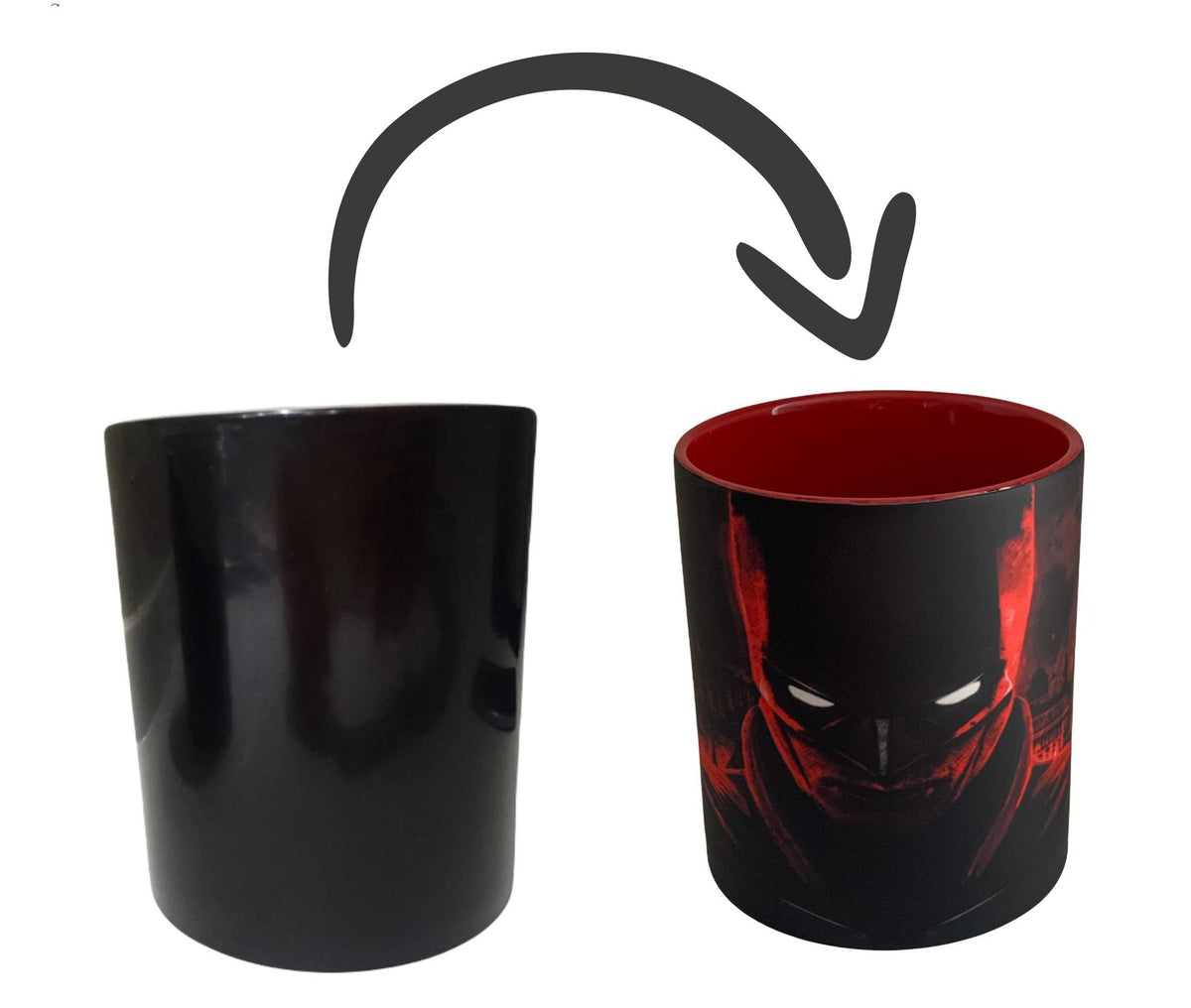 The Batman Taza Magica Termica Tarro MD1