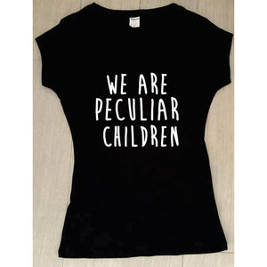 Playera Miss Peregrine They Were Monsters With Human Faces