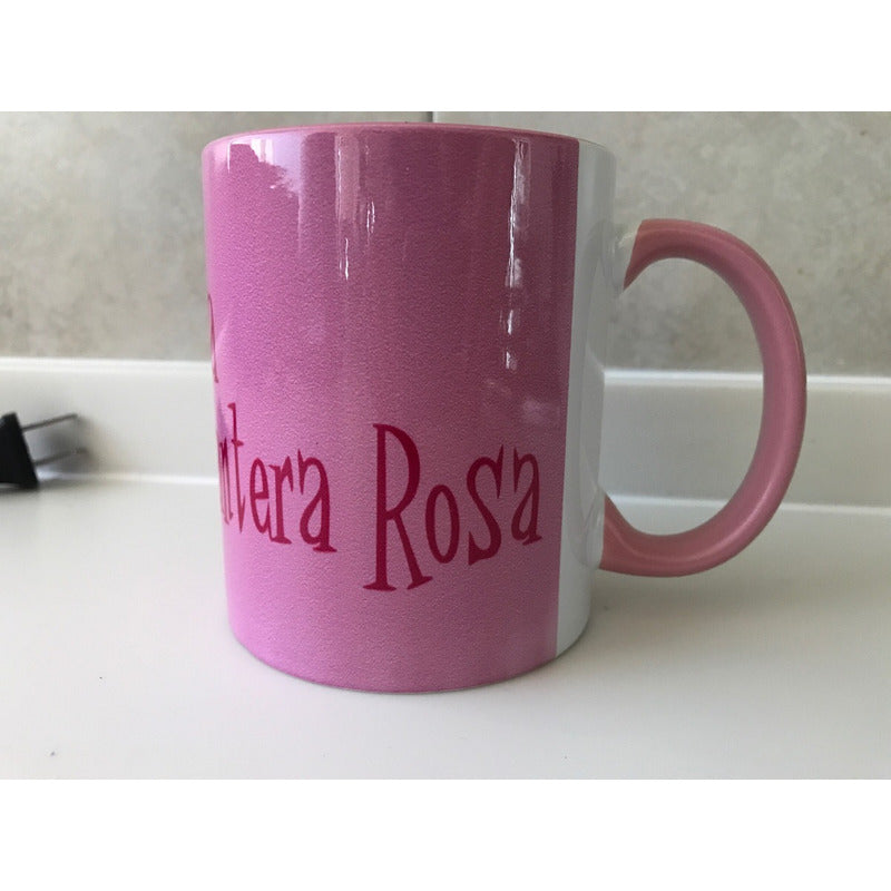 Taza Panetra Rosa Pink Panther Fondo