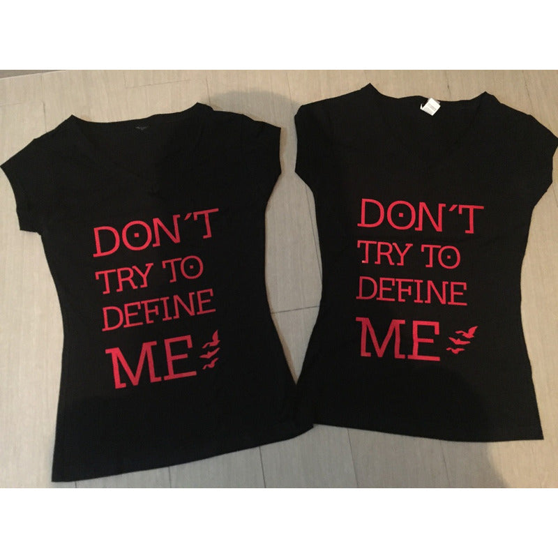 Divergente Playeras Don´t Try To Define Me Leal