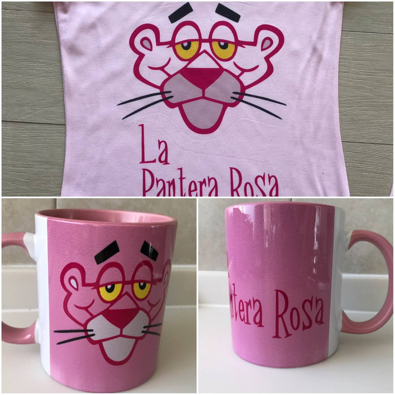 Pkt La Pantera Rosa Players Y Taza