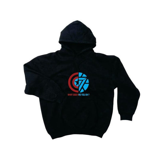 Civil War Sudadera Con Gorro Ironman Capitan America
