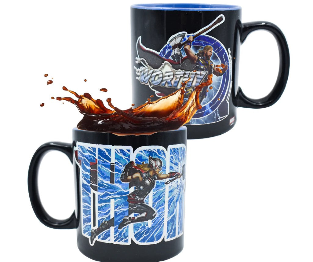Thor Love and Thunder Tarro de Ceramica Metalizada 591 ml Marvel