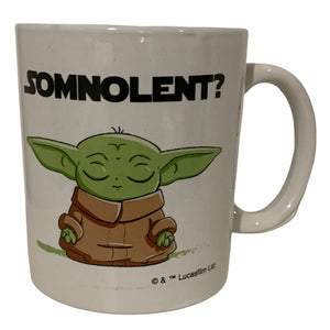 Taza Baby Yoda Mandalorian Disney 473 ml con Caja de Regalo