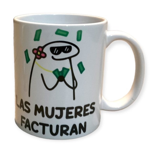 Taza Las mujeres ya no lloran las mujeres facturan Flork Shakira BZRP