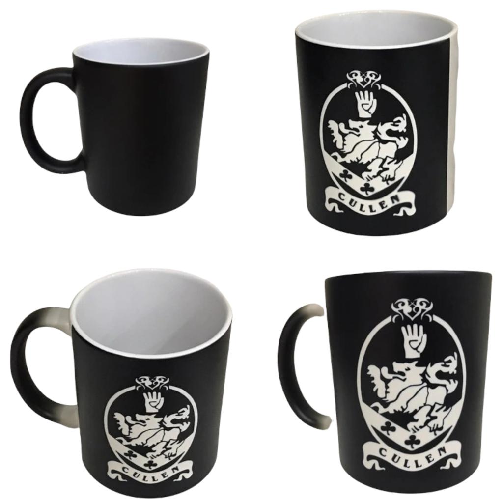 Taza Magica Twilight Escudo Cullen