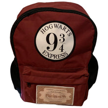 Cargar imagen en el visor de la galería, Hogwarts Express Mochila Harry Potter Escolar BackPack Plataforma 9 3/4

