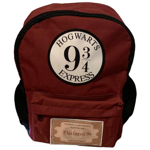 Hogwarts Express Mochila Harry Potter Escolar BackPack Plataforma 9 3/4