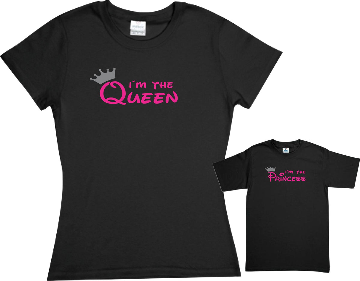 Pkt Queen Princess Mama & Hija Duo Dia De Las Madres