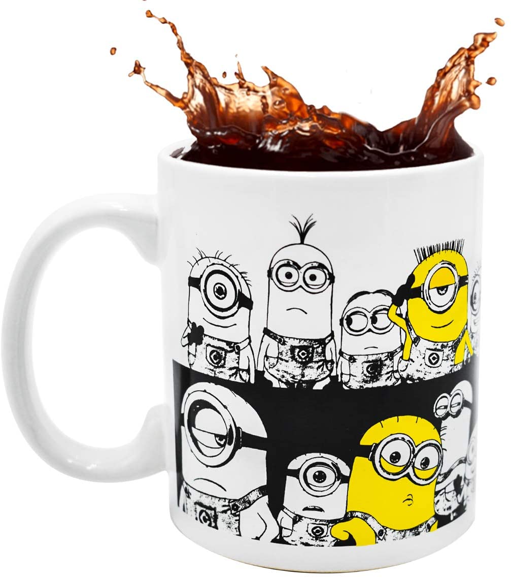 Taza Minions de Cerámica de 350 Mililitros Oficial