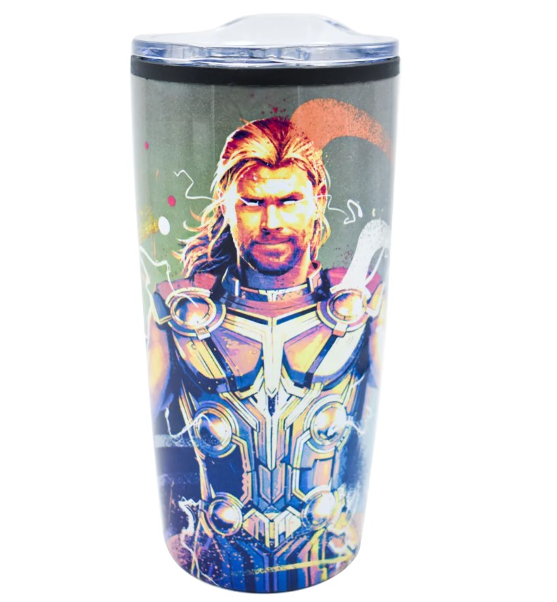Thor Love and Thunder Vaso Termo Doble Capa Acero Inoxidable 450 Mls