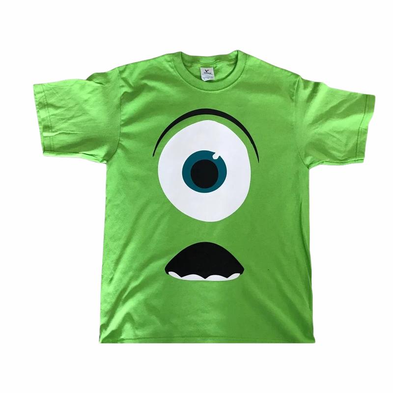 Pkt 3 Playeras Monster Inc Mike Wazowski