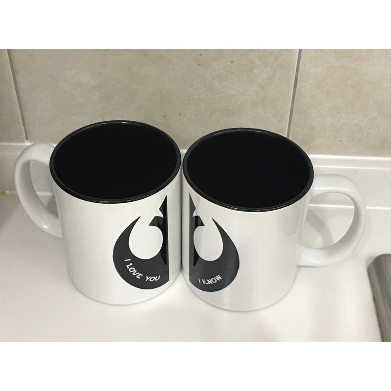 Star Wars Pkt Pareja San Valentin Set 2 Tazas Novios Rebels