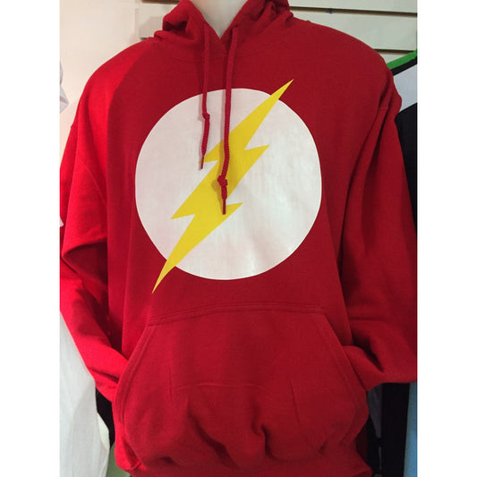 Sudadera The Flash Cerrada Infantil Con Gorro Dc Comics
