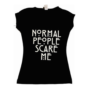 Playera American Horror Story Normal People Scare Me