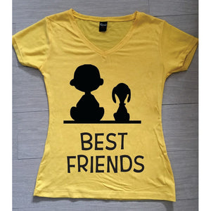 Snoopy Playeras Best Friends Dama / Caballero / Infantil