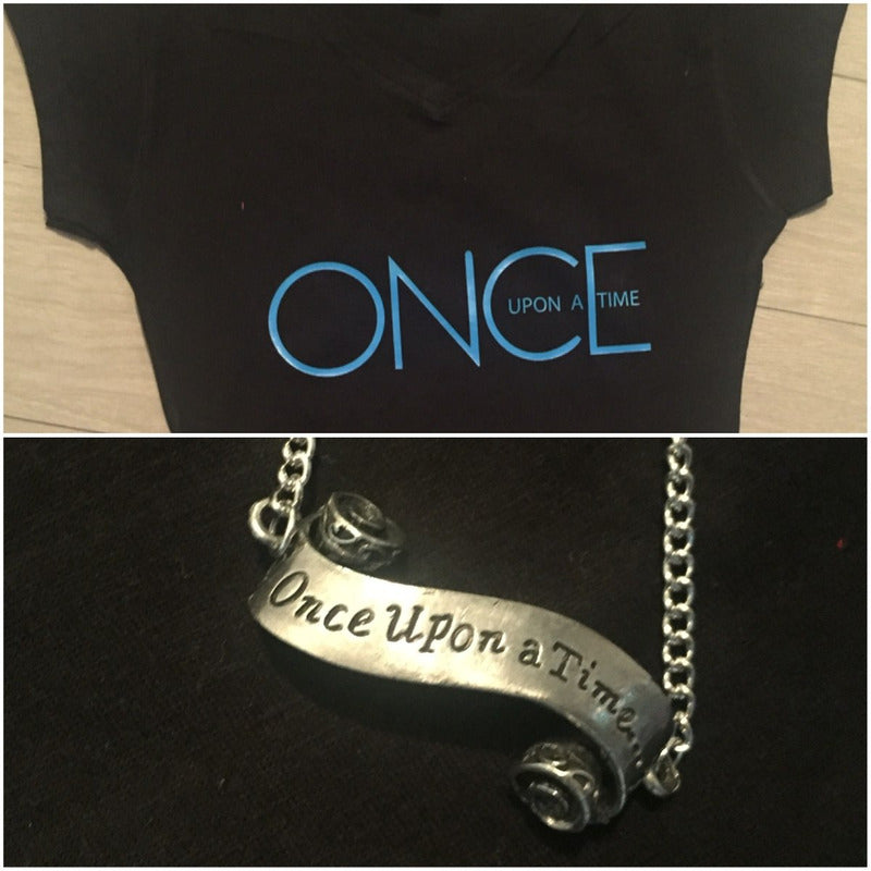 Pkt Playera Y Collar Once Upon A Time