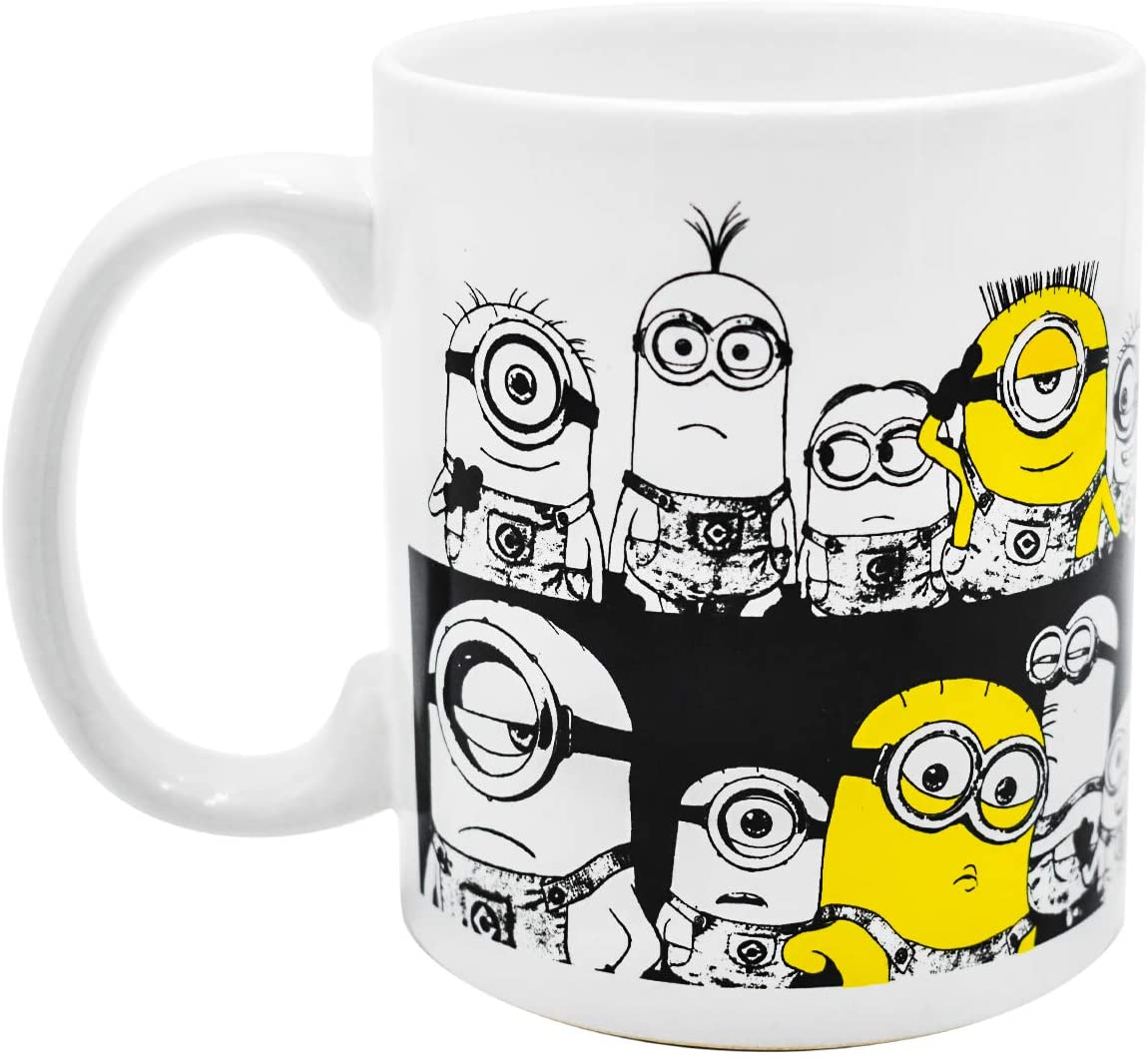 Taza Minions de Cerámica de 350 Mililitros Oficial