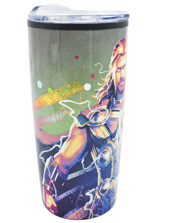 Thor Love and Thunder Vaso Termo Doble Capa Acero Inoxidable 450 Mls