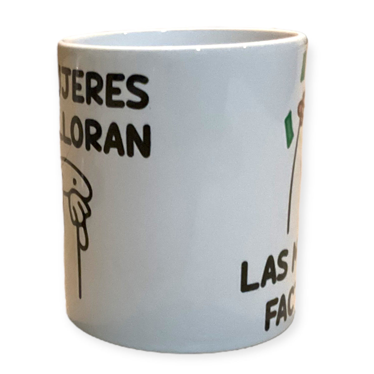 Taza Las mujeres ya no lloran las mujeres facturan Flork Shakira BZRP
