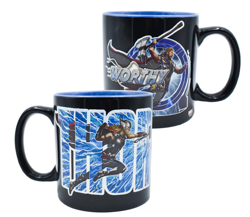 Thor Love and Thunder Tarro de Ceramica Metalizada 591 ml Marvel