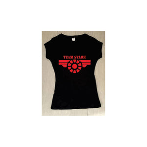 Playera Mujer Civil War Team Stark Ironman