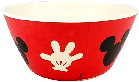 Mickey Mouse Vajilla Ecologica De Bambú Disney Colección 12 Piezas Para 4 personas