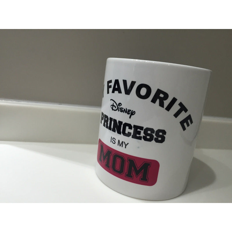 Pkt Playera Y Taza Princess Dia De Las Madres Personalizada