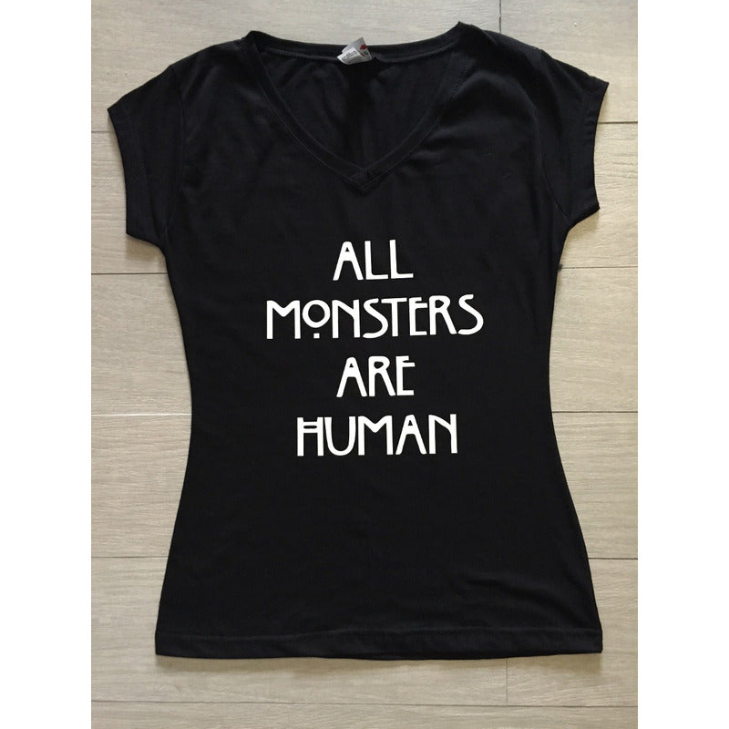 Playera American Horror Story All Monsters Are Human