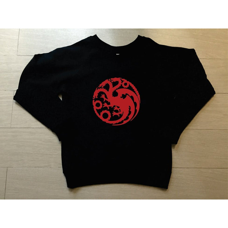 Sudadera Casa Targaryen Sin Gorro Game Of Thrones – Nessie`s