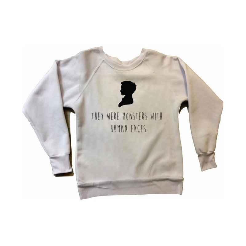 Miss Peregrine Sudadera Cuello Redondo Blanca