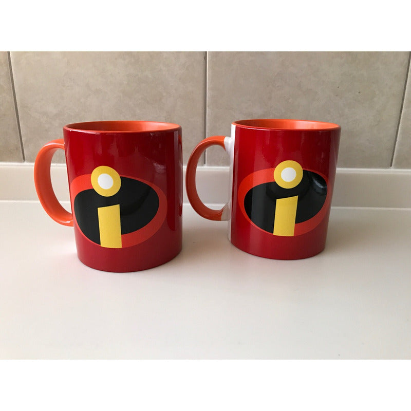 Pkt Tazas Los Increibles Pareja Novios San Valentin Regalo