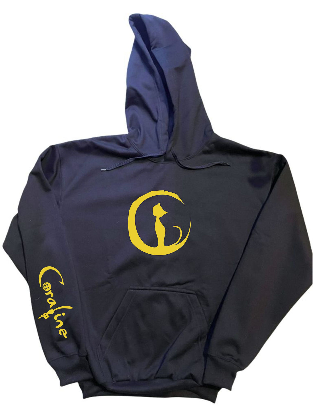 Sudadera Coraline Adulto/Infantil con Gorro Hoodie MD3