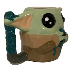 Taza Baby Yoda Grogu Mandalorian Star Wars 3D The Child 340 ml